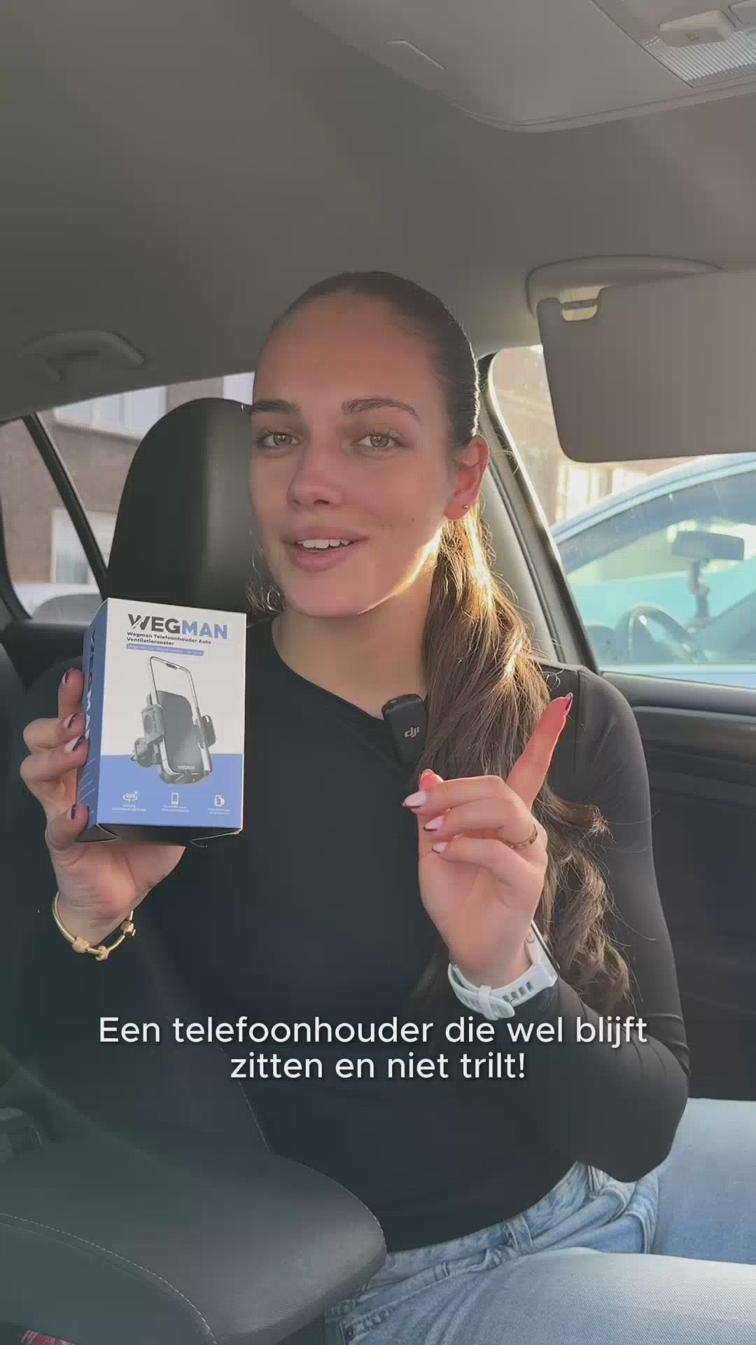 Klantreview Wegman telefoonhouder auto met ventilatierooster klem